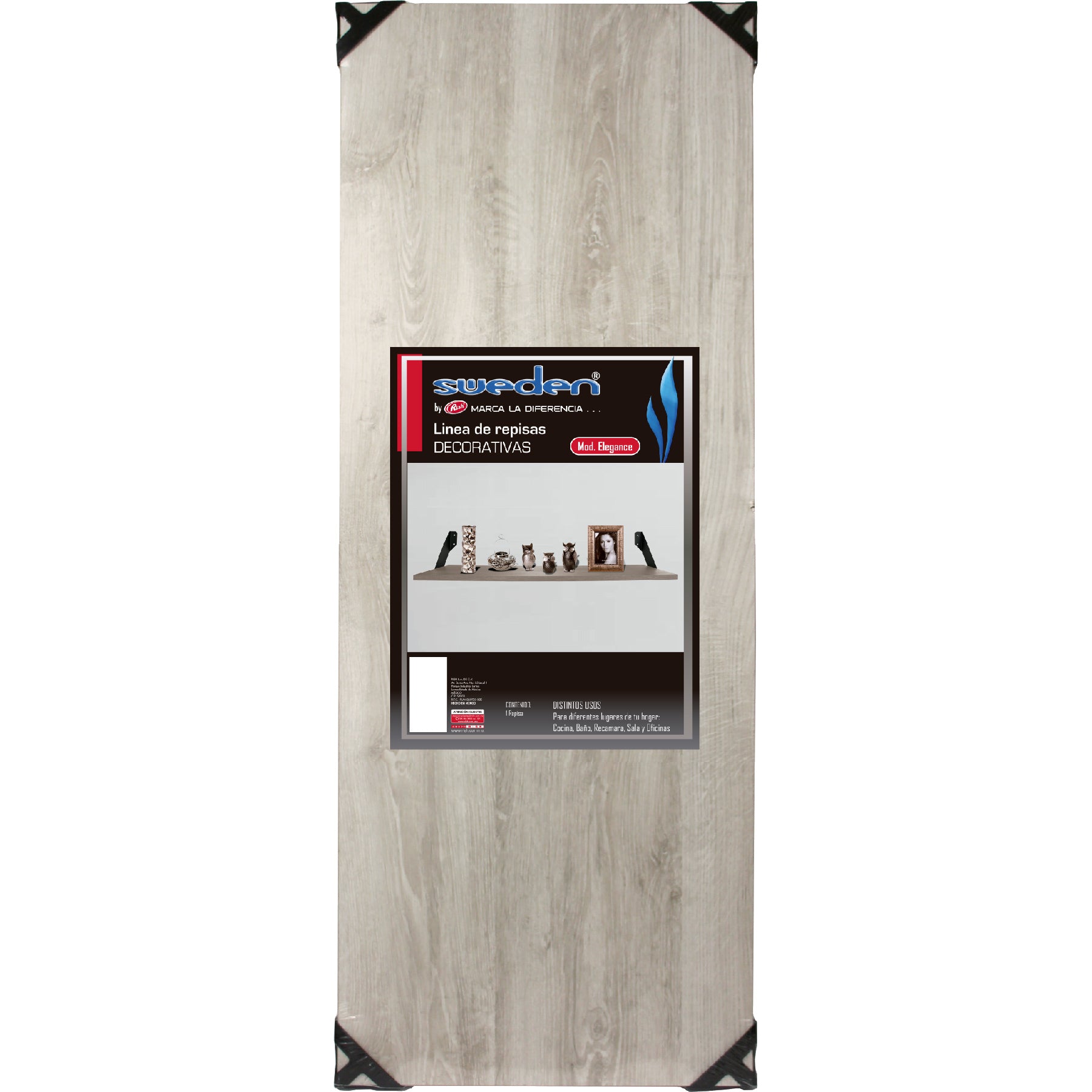RISH REPISA ENCINO POLAR SWEDEN 30X80 CENTIMETROS – Ace Hardware México