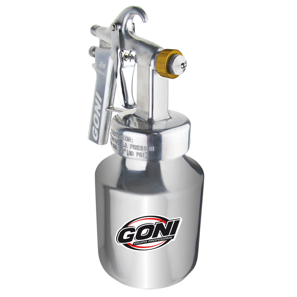 GONI PISTOLA DE BAJA PRESION 4 EN 1 VASO DE 1 LITRO