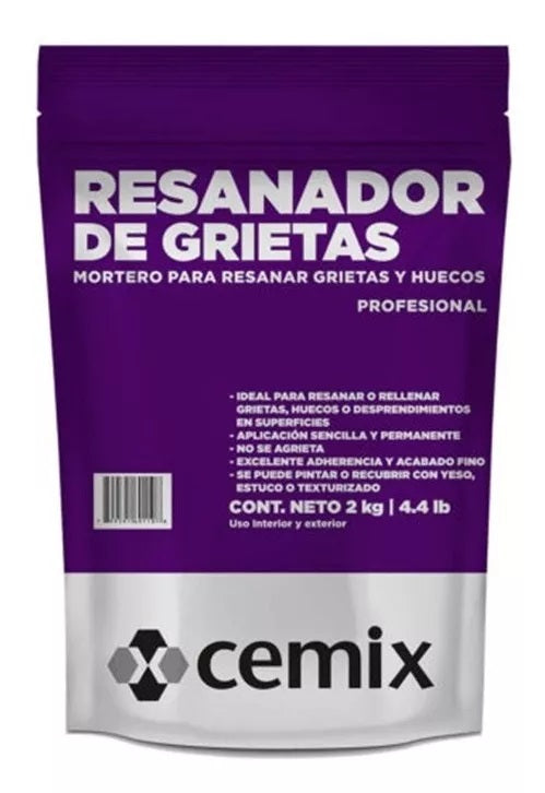 CEMIX RESANADOR DE GRIETAS 2KG