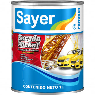 SAYER ESMALTE SECADO ROCKET AMARILLO SOL