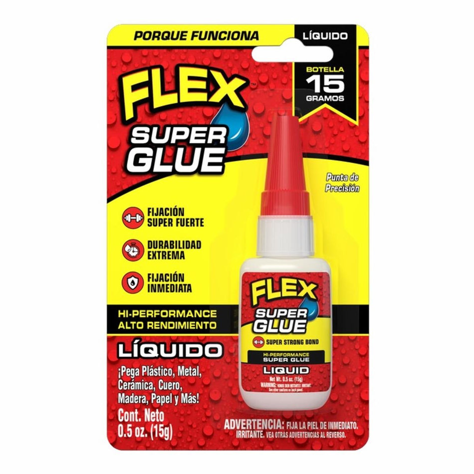 FLEX SUPER GLUE BOTE LIQUIDO 15G