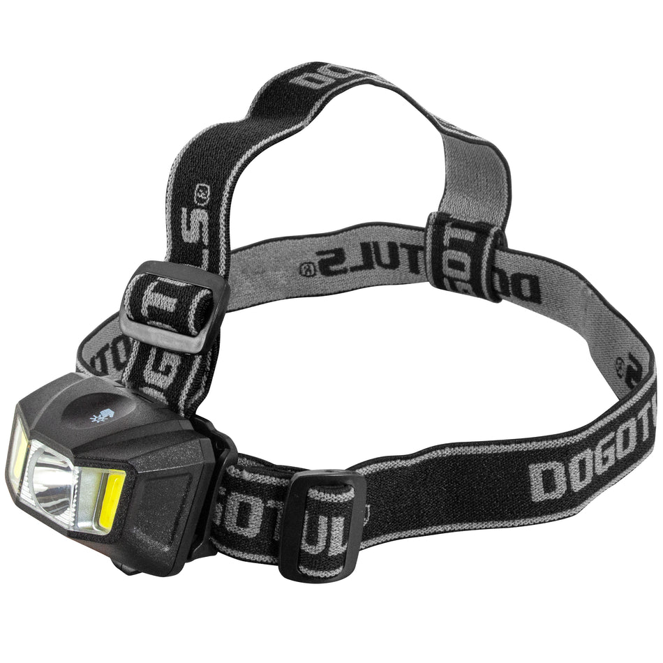 DOGOTULS LÁMPARA FRONTAL LED COB 4 FUNCIONES