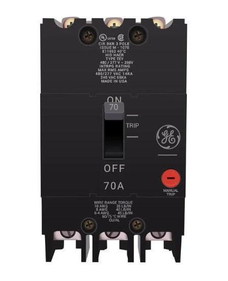 ABB INT TERMOMAGNETICO 480/277V 3P 70A