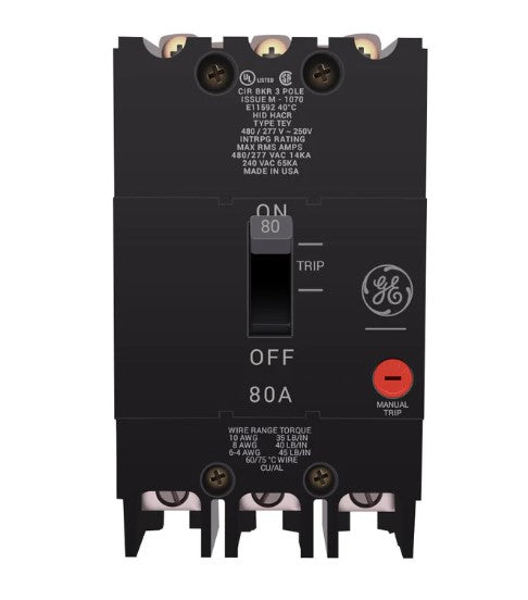 ABB INT TERMOMAGNETICO 480/277V 3P 80A
