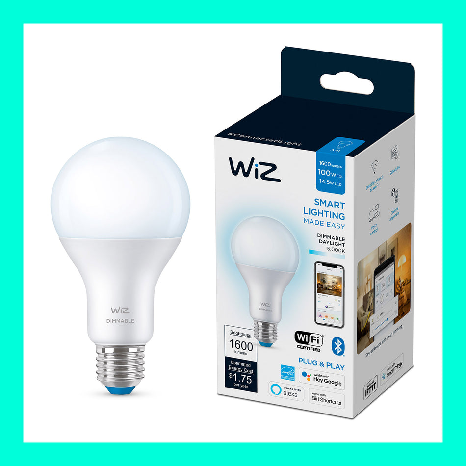 WiZ FOCO INTELIGENTE A21 LUZ FRIA DIMEABLE CONTROLABLE POR WIFI