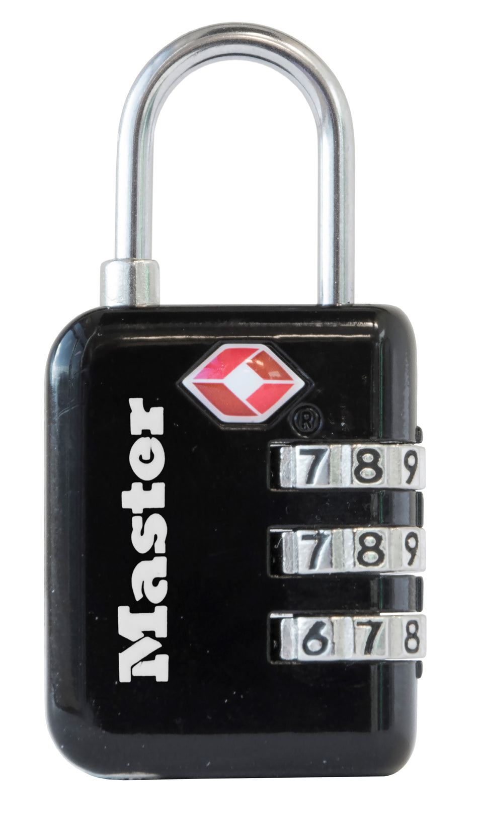 MASTER LOCK CANDADO REPROGRAMABLE TSA 30MM DE ANCHO COLOR NEGRO