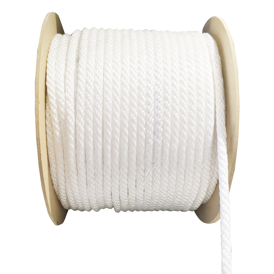 ACE CUERDA BLANCA TRENZADA SUAVE DE NAILON DE 1/2 DE PULGADA X 300 PIES (1.27 CM X 91 M)