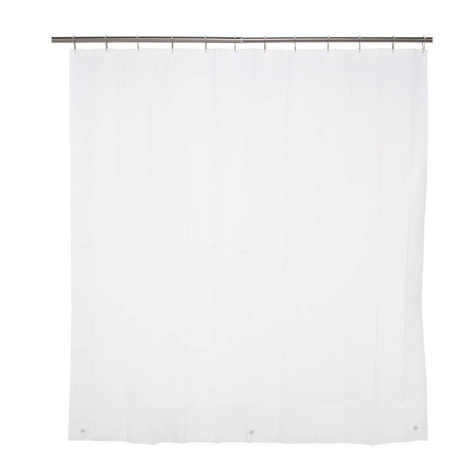 KENNEY CORTINA PEVA PESO MEDIO ANILLOS DECORADOS BLANCA