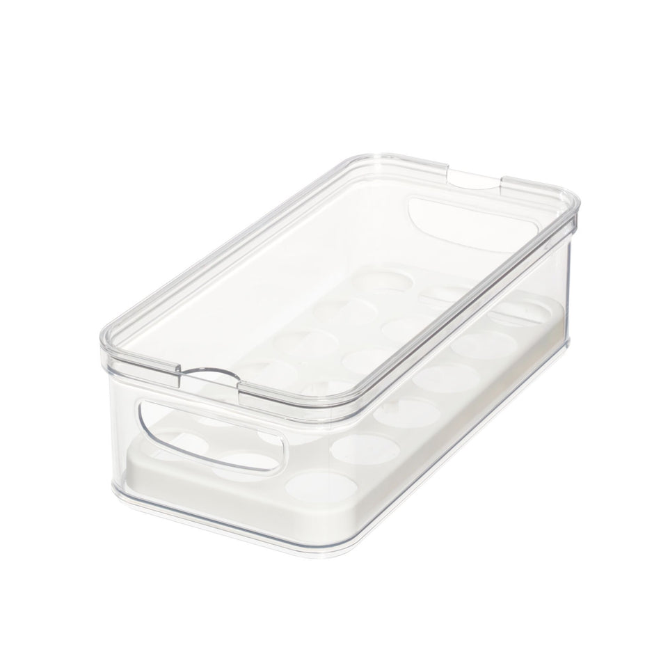 IDESIGN CONTENEDOR PARA HUEVOS TRANSPARENTE