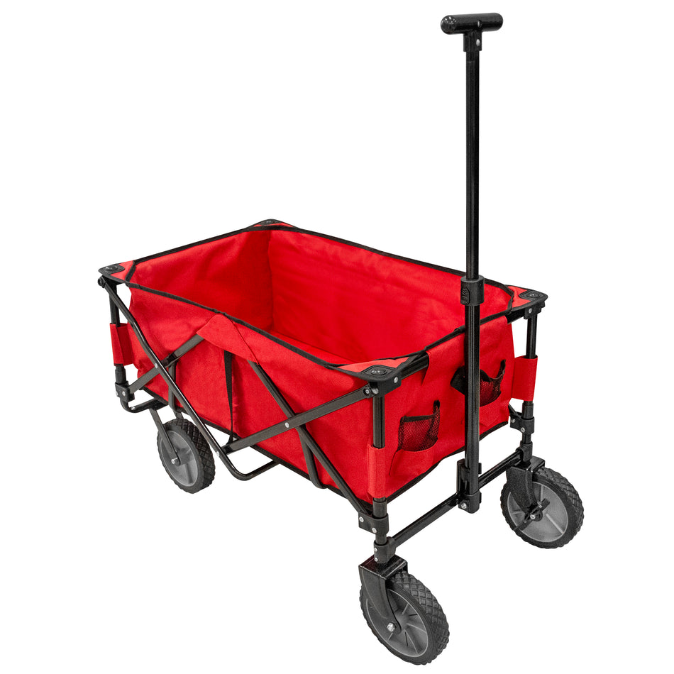 DOGOTULS CARRITO VAGÓN PLEGABLE ROJO 80KG