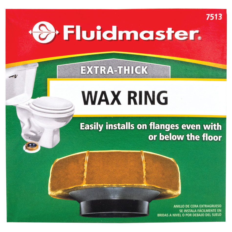 FLUIDMASTER ANILLO DE CERA EXTRA ESPESOR CON GUIA/SOPORTE