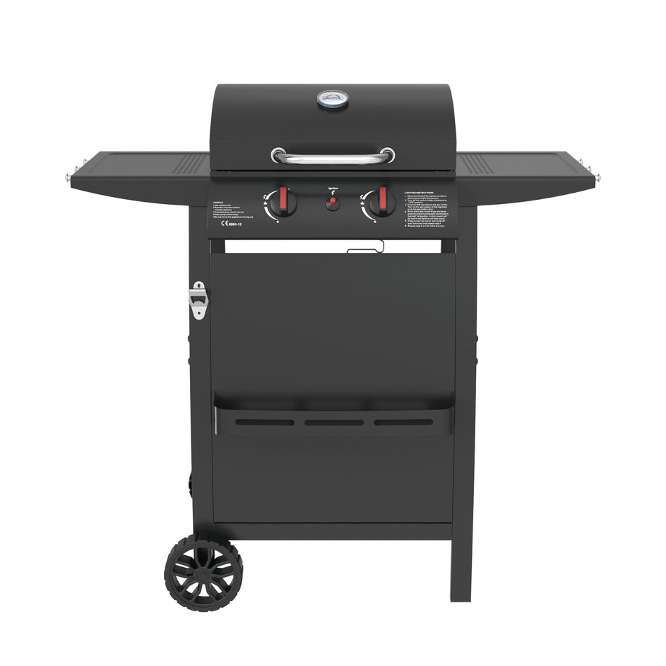 GRILLMARK 2 QUEMADORES DE GAS DE 14 PULGADAS