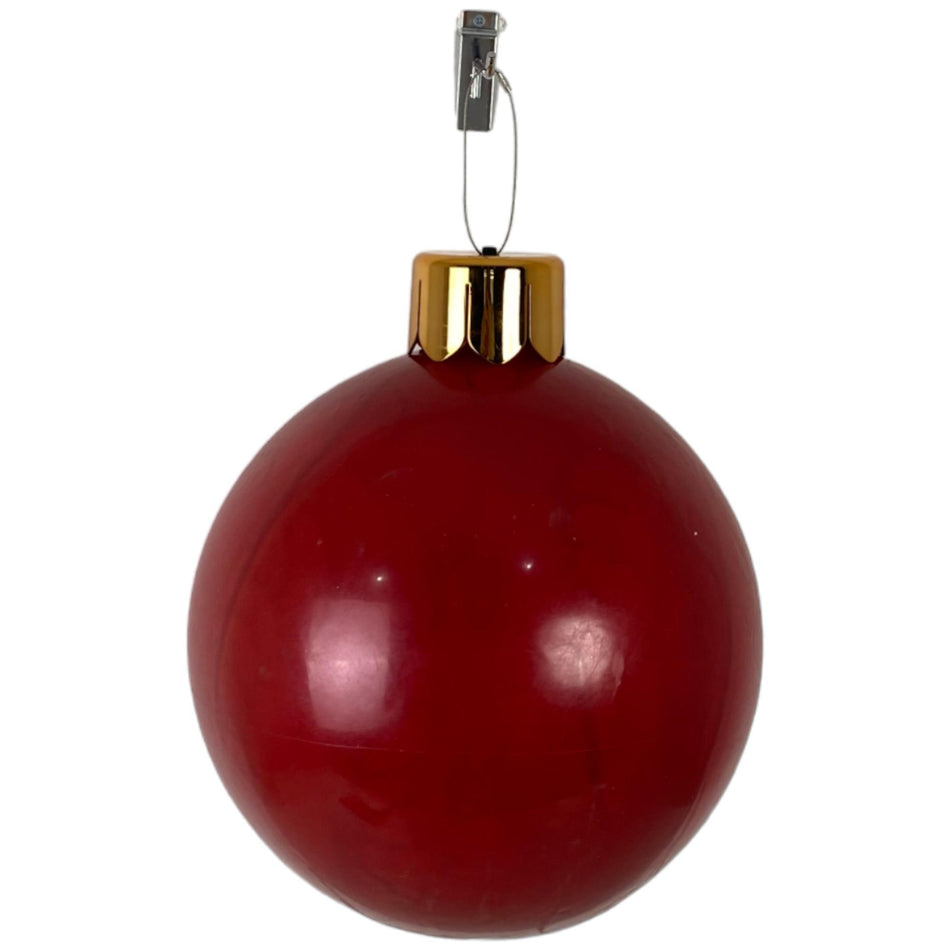 SANTINI ESFERA DECORATIVA ROJA DE 75X75X75 CM