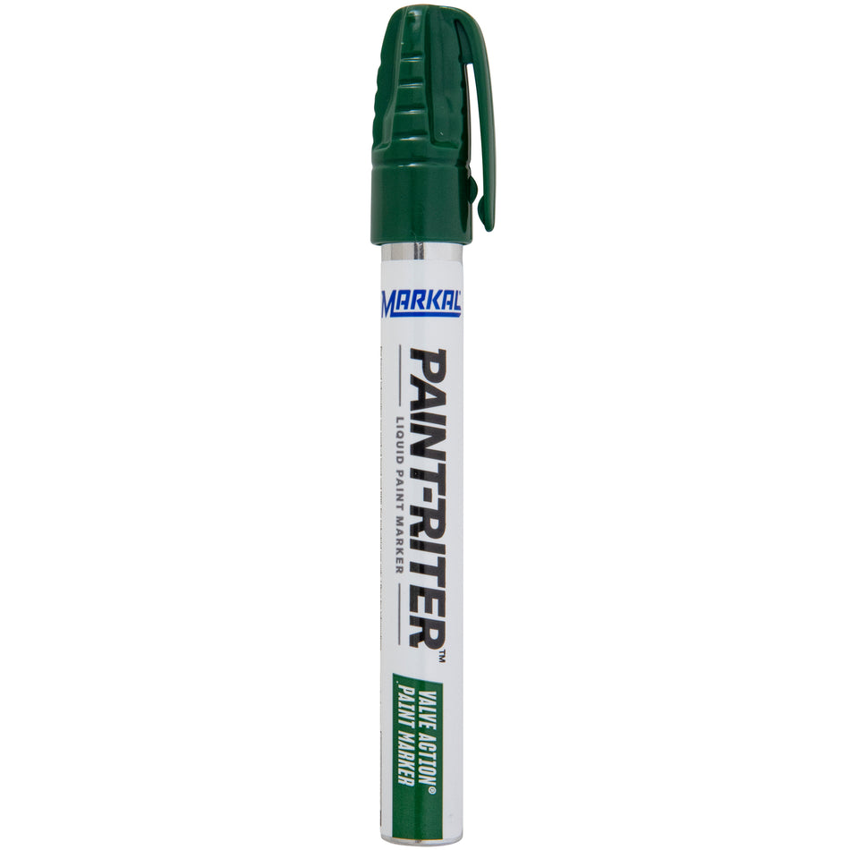 MARKAL MARCADOR DE PINTURA LIQUIDA PAINT-RITER VALVE ACTION COLOR VERDE