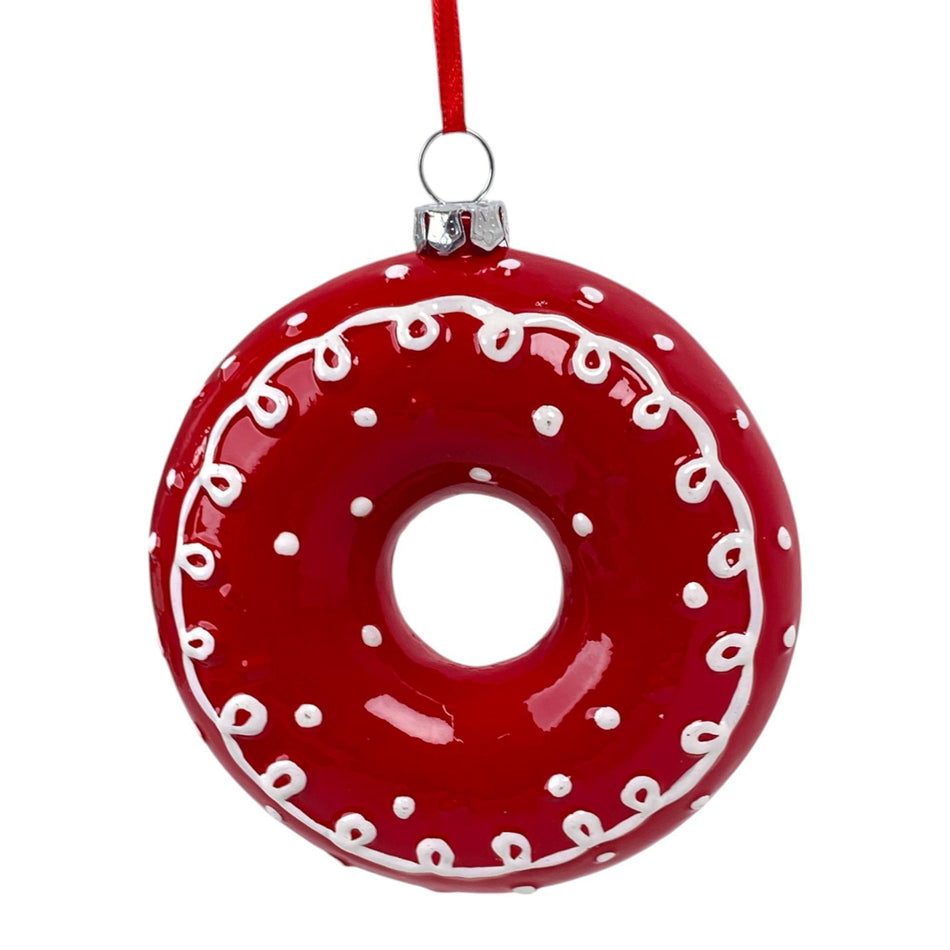 SANTINI ADORNO COLGANTE P/ARBOL 10X3.20X10CM ROJO