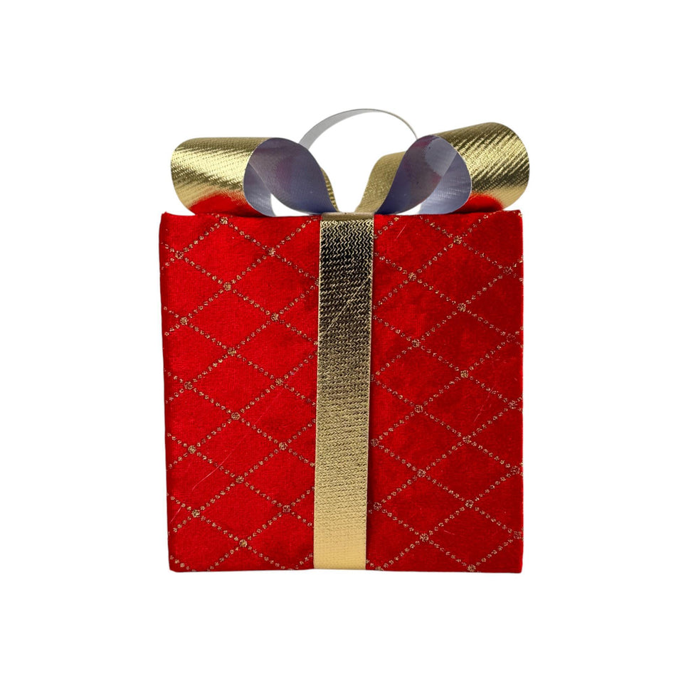 SANTINI CAJA D/REGALO 16X16X18CM DORADO