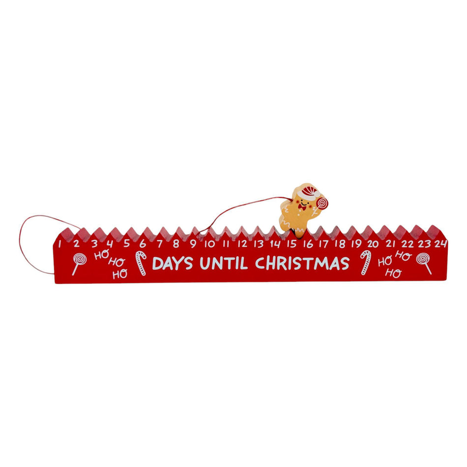 SANTINI CALENDARIO 26X2.5X3.5CM ROJO