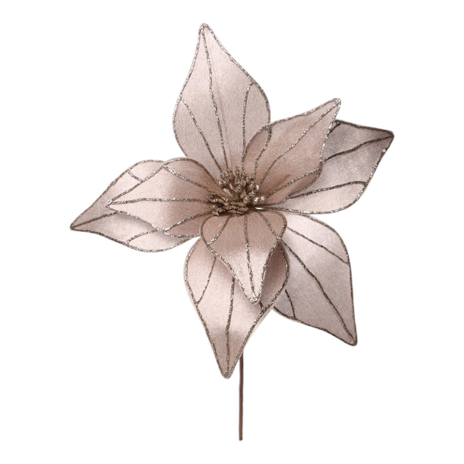 SANTINI FLOR NAV DECOR 30X33X33CM CHAMPAGNE