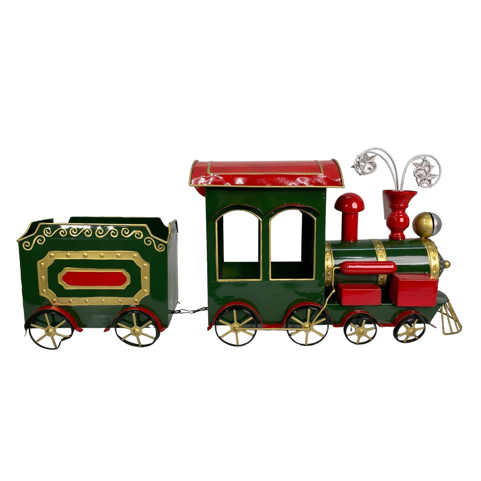 SANTINI TREN DECOR 86.4X22.1X39.4CM VERDE