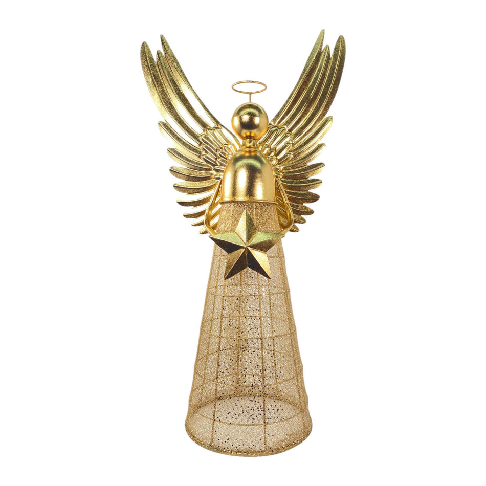 SANTINI ANGEL DECOR 51.4X31.5X101CM GOLDEN