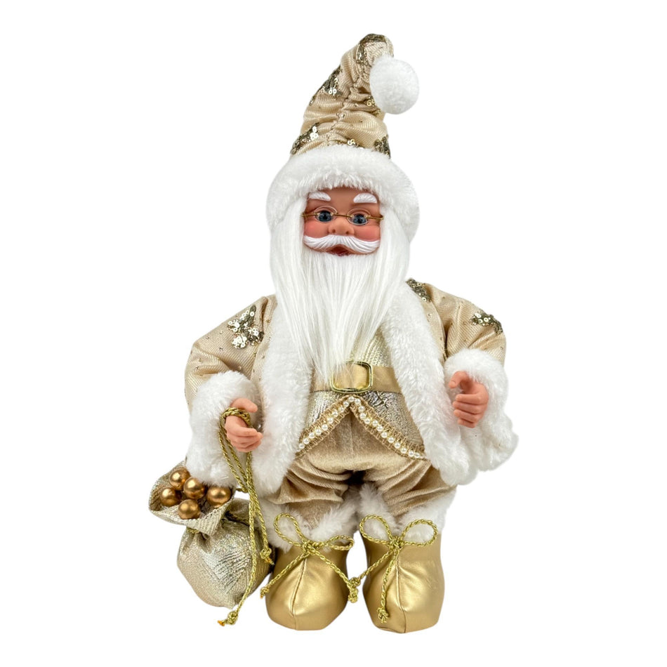 SANTINI SANTA DECOR C/MUS C/MOV 23X15X40.5CM DORADOEN