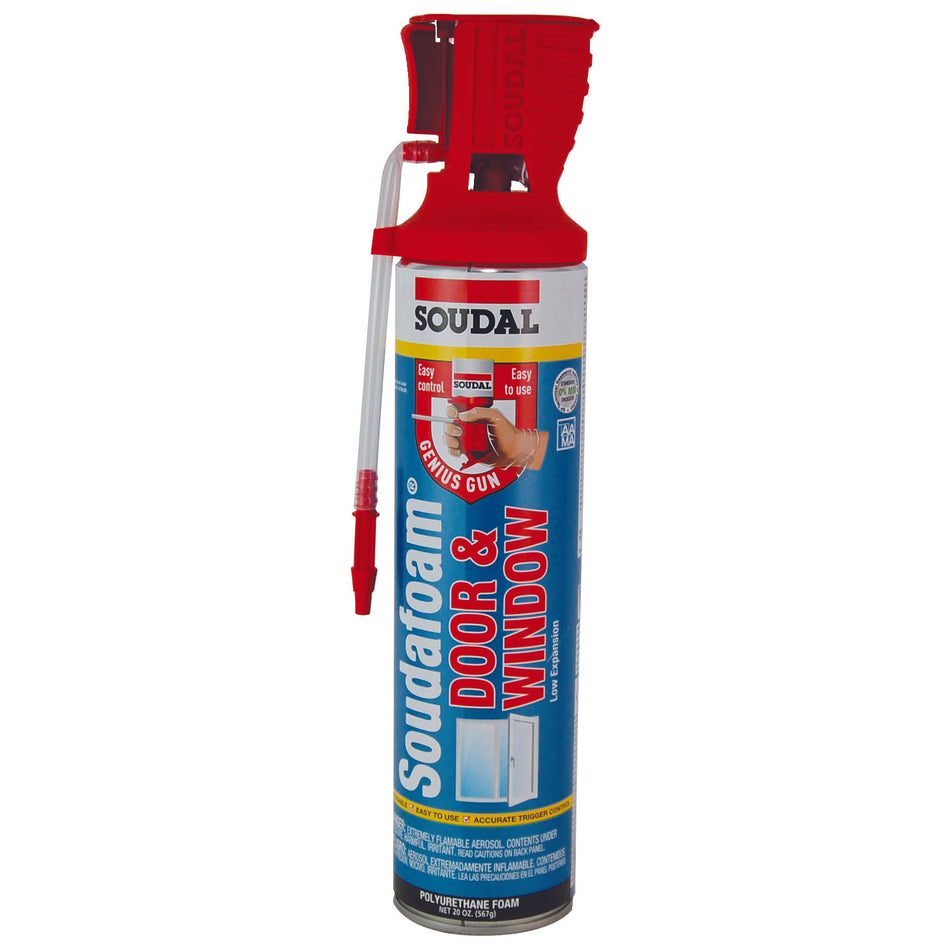 SOUDAL PISTOLA GENIAL CON EXPANSION MINIMA COLOR CHAMPAGNE