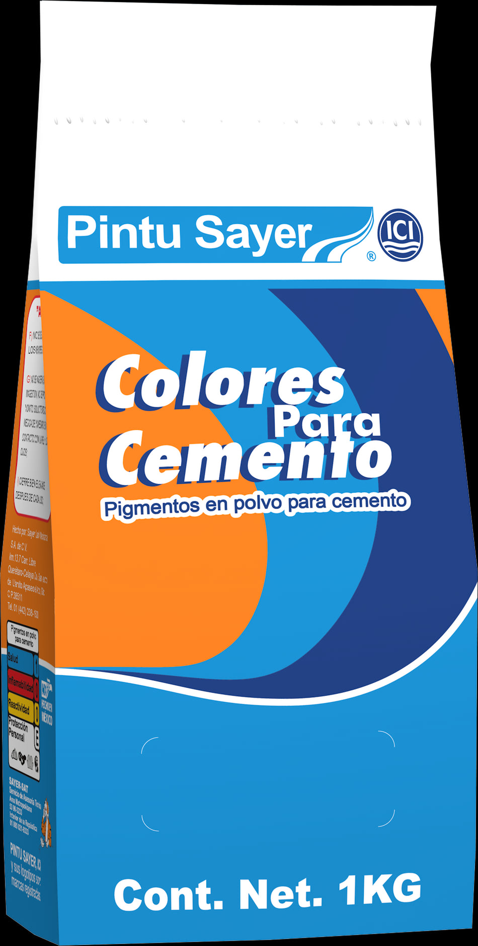 SAYER COLOR PARA CEMENTO AZUL 1 1L