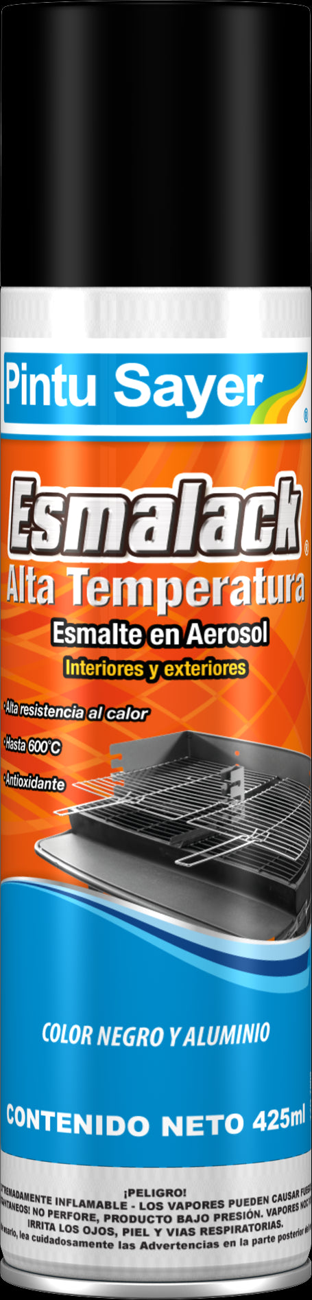 SAYER ESMALTE NEGRO  PARDO ALTA TEMPERATURA