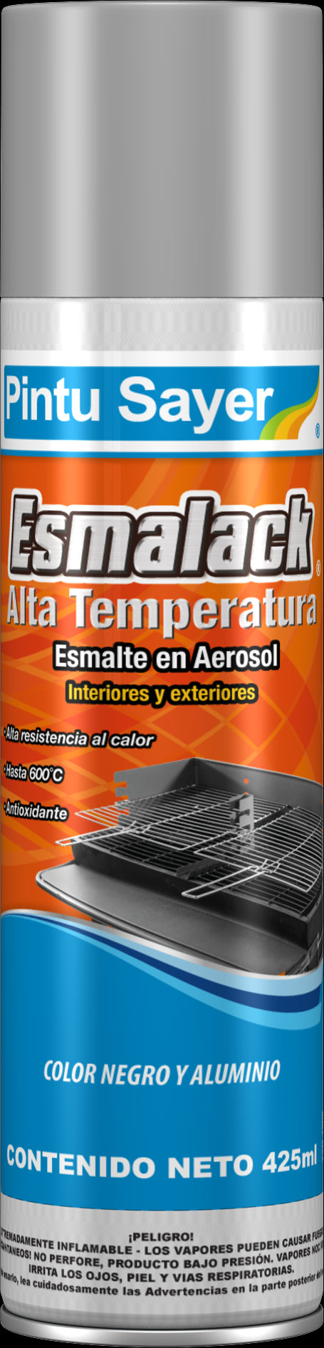 SAYER ESMALTE ALUMINIO ALTA TEMPERATURA