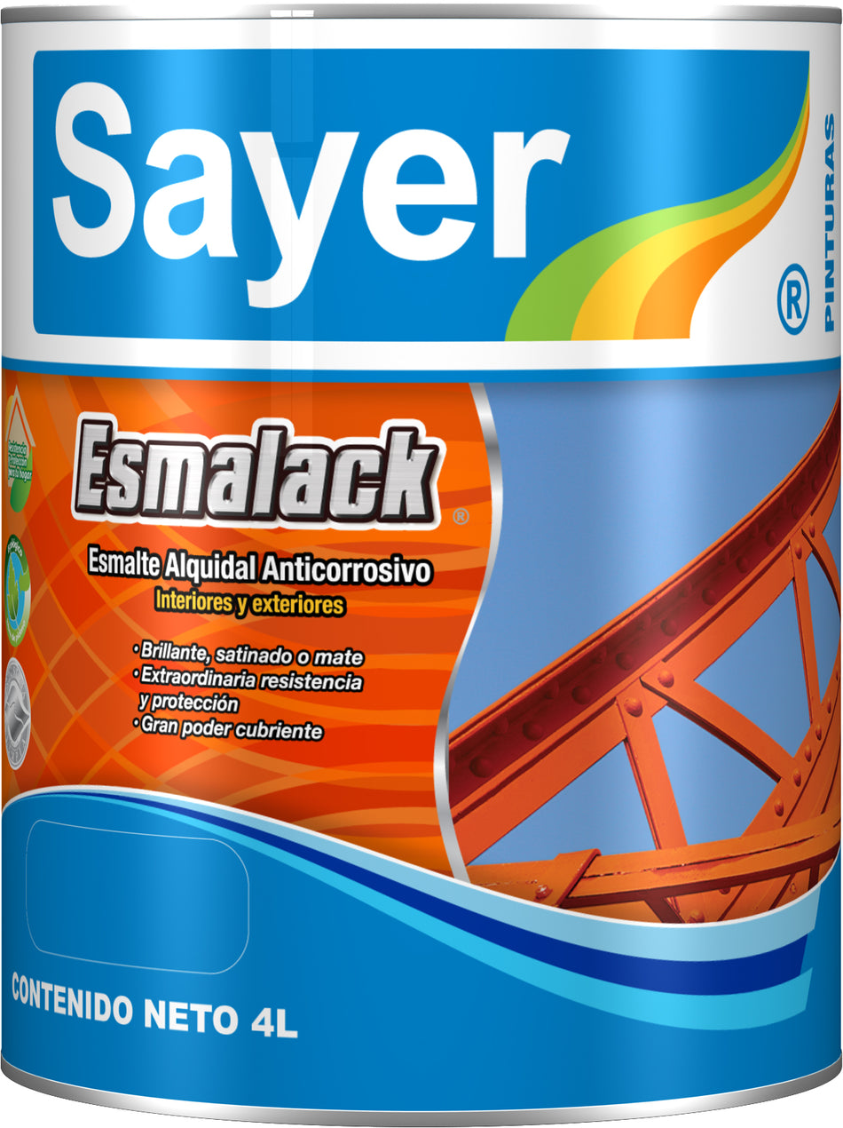 SAYER ESMALACK  BLANCO MATE DIRECTO 1G