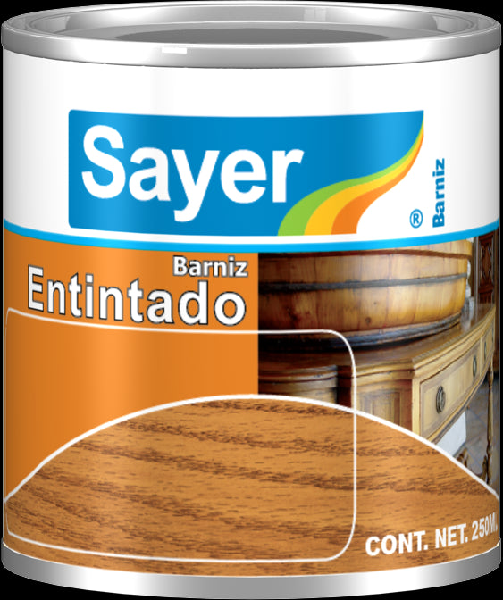 SAYER BARNIZ ENTINTADO CAOBA INGLES