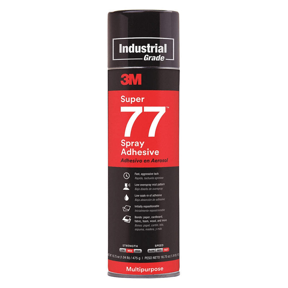 3M ADHESIVO EN AEROSOL MULTIPROPÓSITO SUPER 77 24OZ