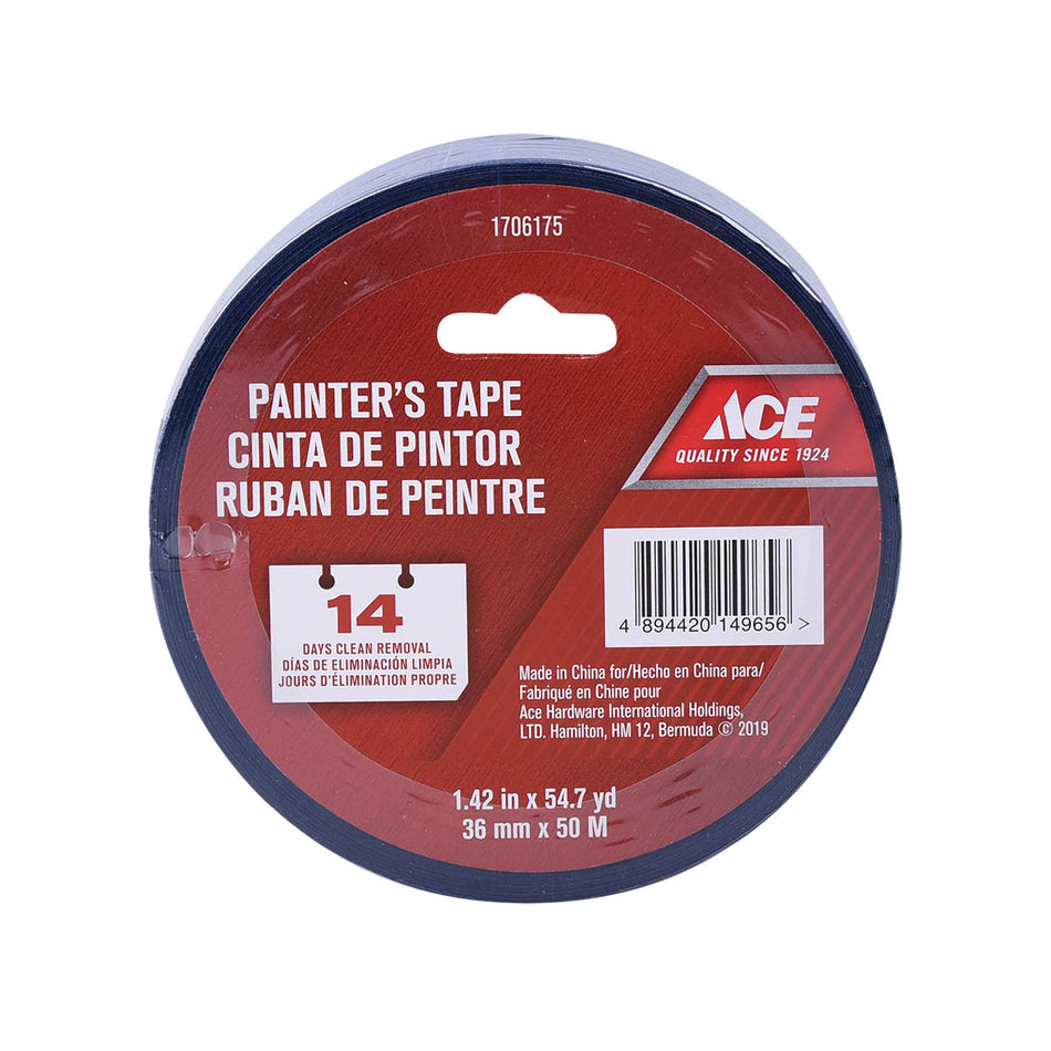 ACE CINTA DE PINTRORES AZUL 36MM X 50M