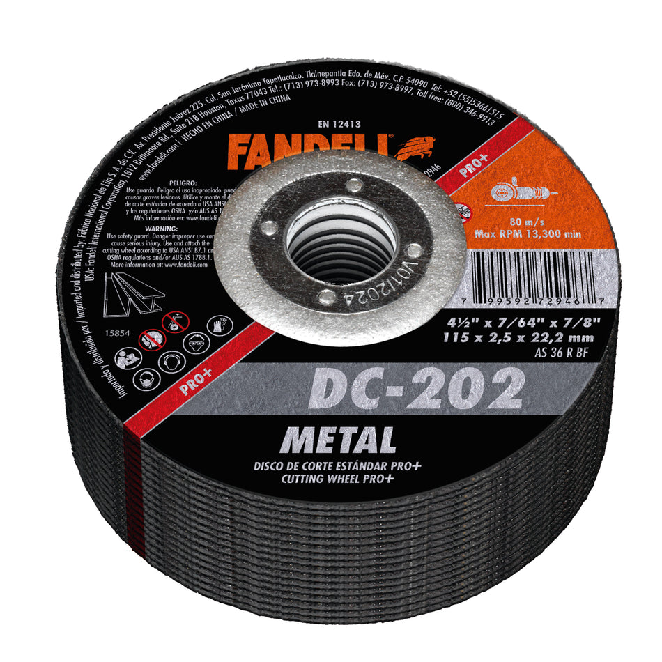 ASF DISCO CORTE METAL 4-1/2PULG