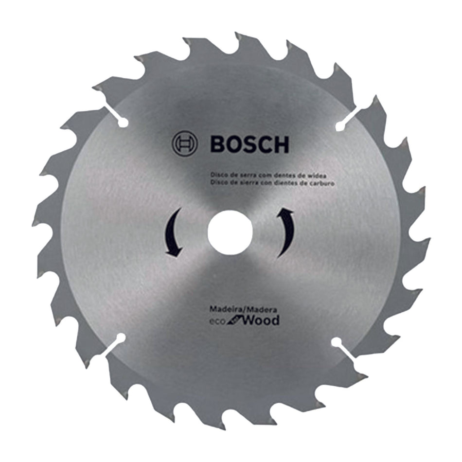 BOSCH SIERRA CIRCULAR PORTATIL ECO FOR WOOD 7 1/4PULG 24 DIENTES