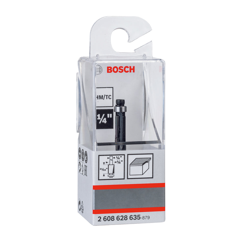 BOSCH FRESA 1/4PULG BALERO ENRASAR 1/4PULG POR 1/2PULG