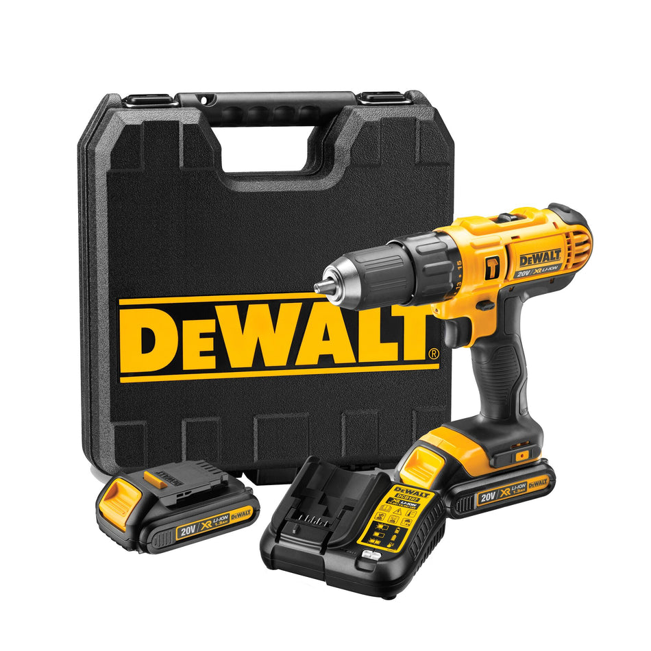 DEWALT ROTOMARTILLO INALAMBRICO 20V MAX MODELO DCD776C2-B3 BROQUERO 1/2IN CON CARGADOR 2 BATERIAS