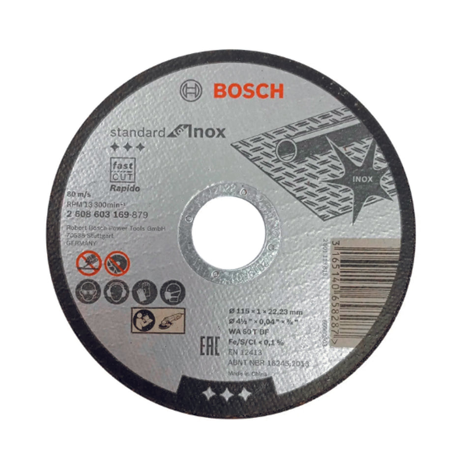 BOSCH SET LATA CON DISCOS ABRASIVOS 10 PZ