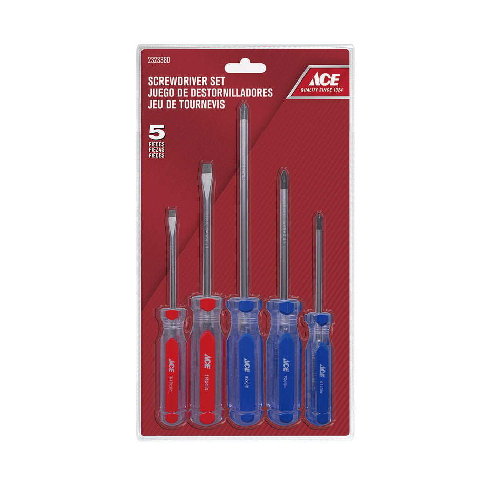 ACE SET DESARMADORES 5PZ