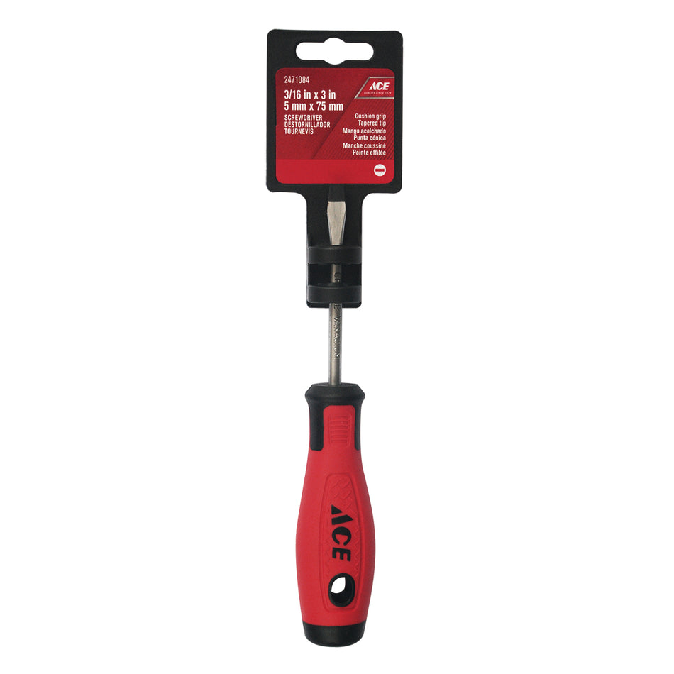 ACE DESARMADOR TAPER AGARRE SUAVE 5 X 75MM (3/16X3IN)