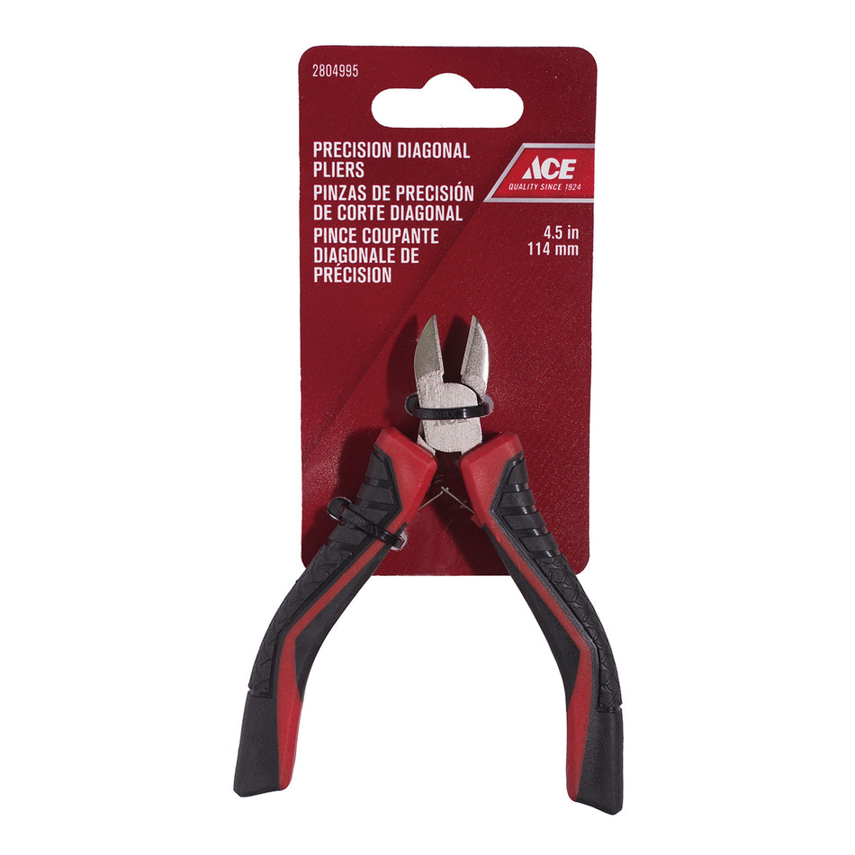 ACE PINZAS CORTE DIAGONAL MANGO TPR 114MM (4.5IN)