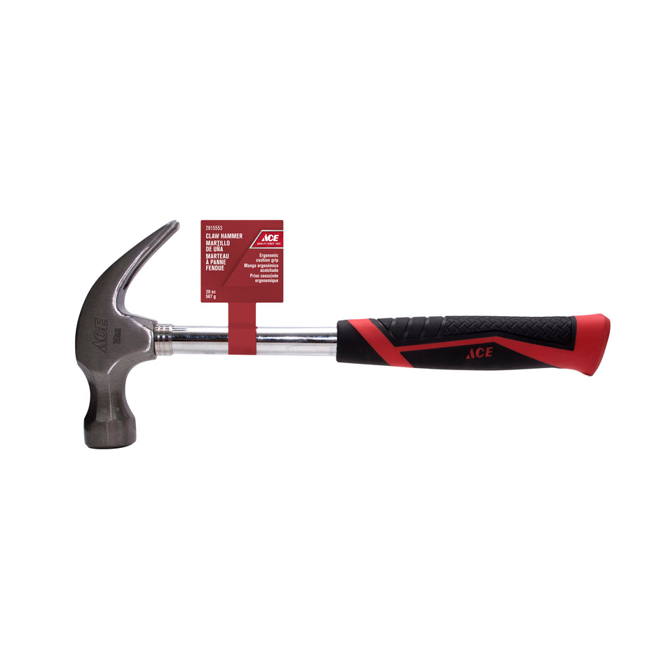 ACE MARTILLO CABEZA RECTA CON MANGO METALICO 20OZ