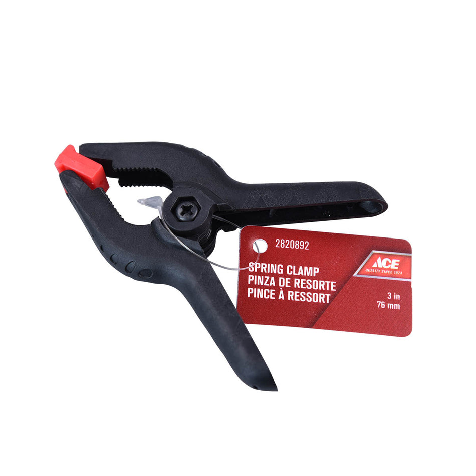 ACE PINZA DE RESORTE DE PLASTICO 3IN (76MM)