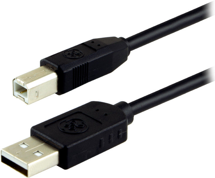 GE CABLE USB-A  USB-B 6FT NEGRO