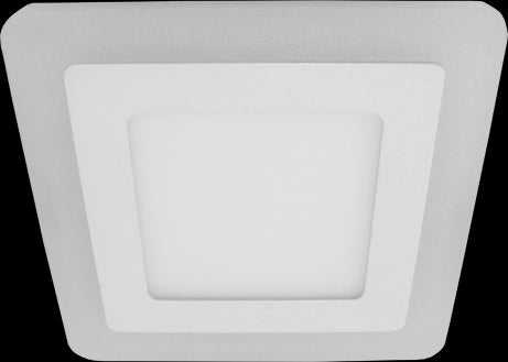 ADESI 14x3CM EMPOTRABE GLOW CUADRADO LED 9W 5K BLANCO 1PC