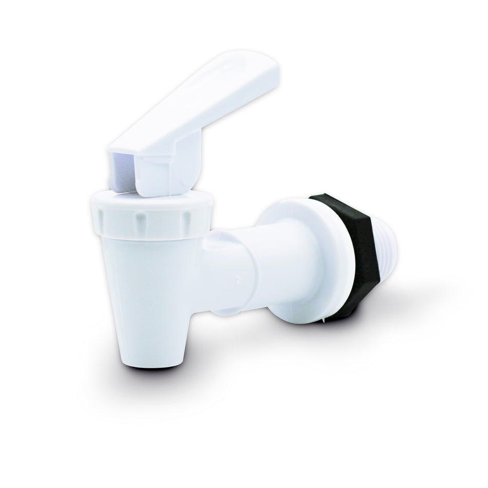 FAMA LLAVE MACHO 3/4PULG  PALANCA BLANCA (DISPENSADOR DE AGUA)