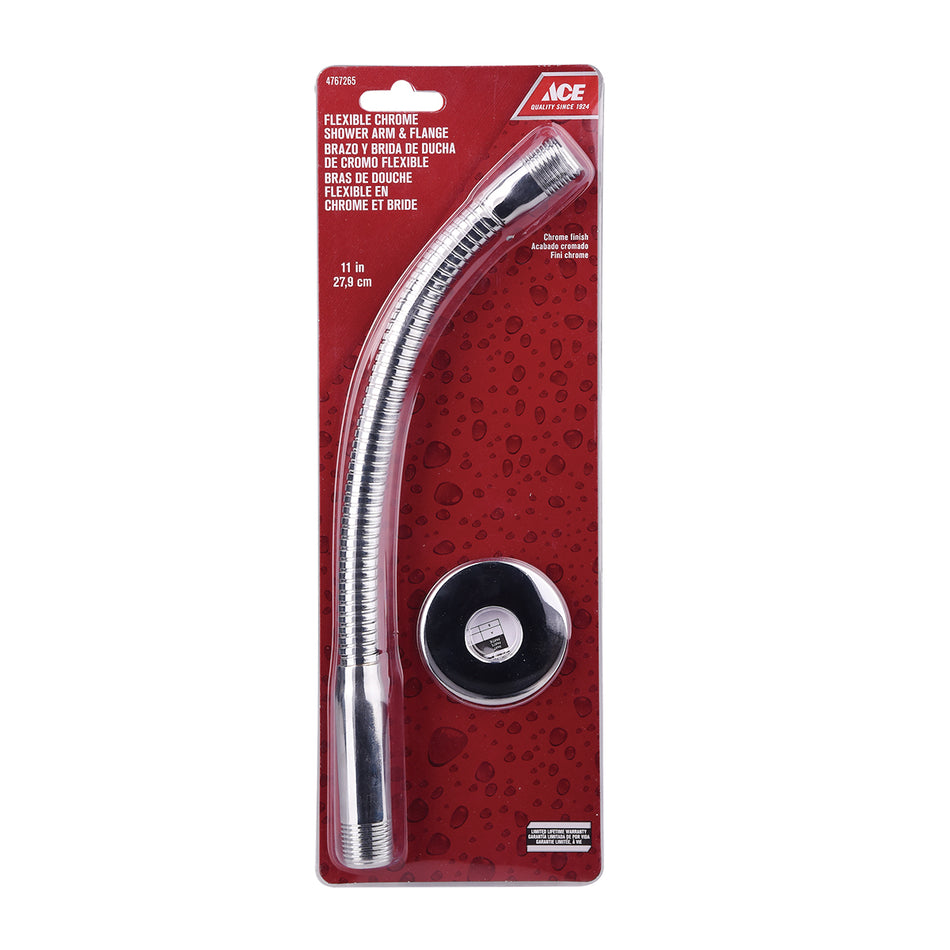 ACE BRAZO DE REGADERA  FLEXIBLE ACE 27.94 CM