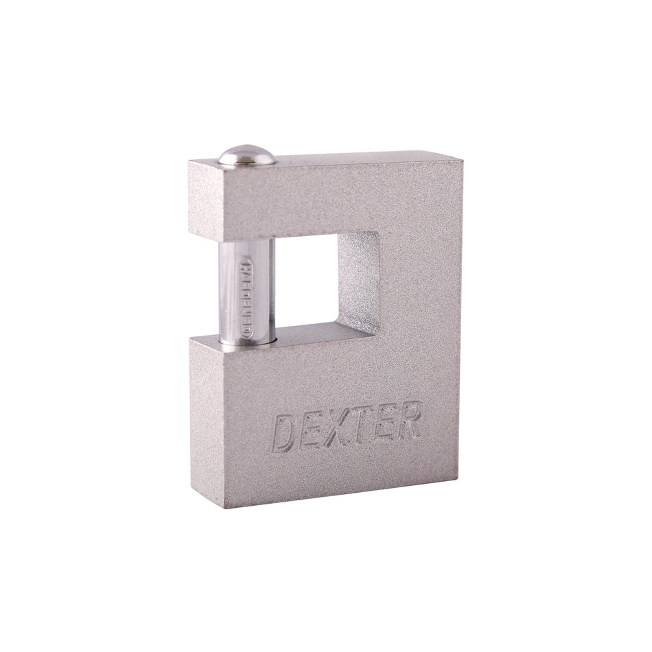 DEXTER CANDADO ANTIPALANCA 70 MM LLAVE AS GRIS