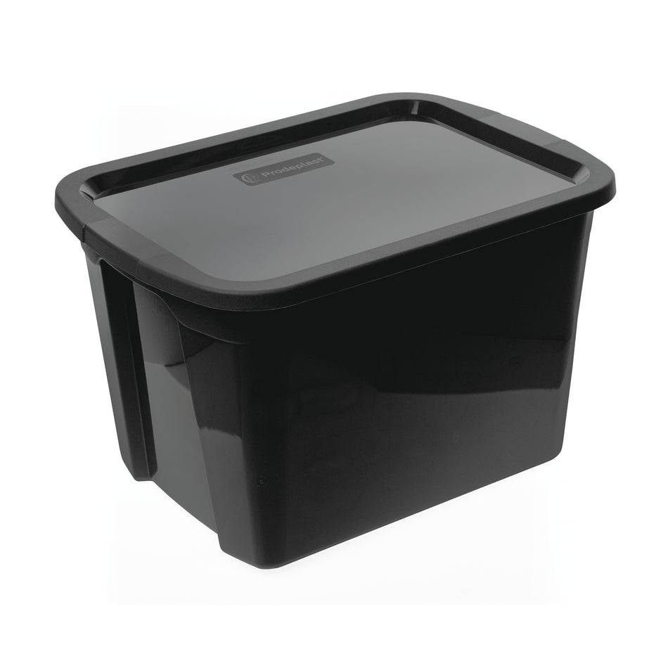 PRODEPLAST CAJA ORGANZADORA DE PLASTICO COLOR NEGRO 73LT