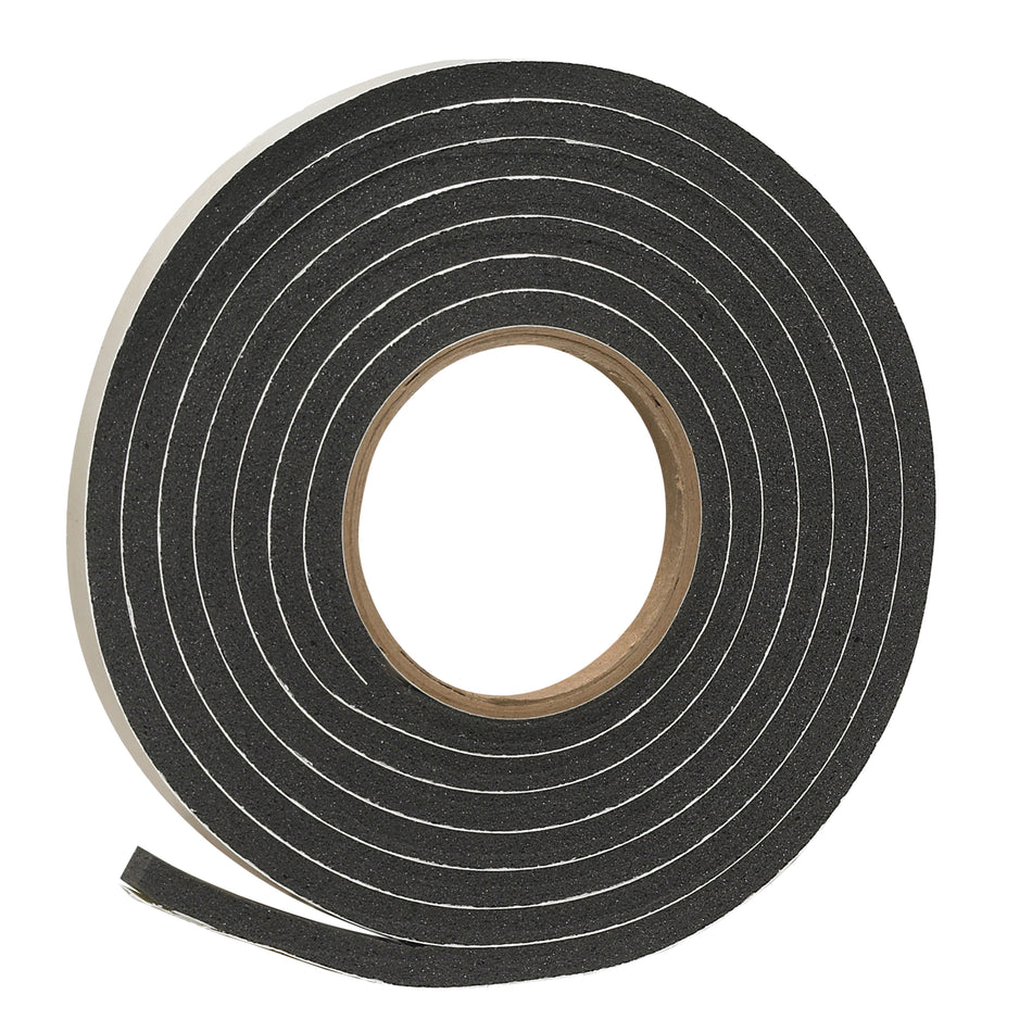 FROST KING GOMA DE ESPUMA AUTOADHESIVOS BURLETE CINTA 9.5MMX 7.9MM X 3.1M NEGRO